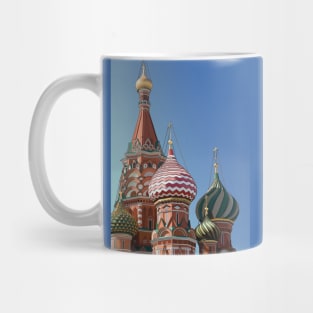 Saint Basil's Cathedral Digital Painting Mug